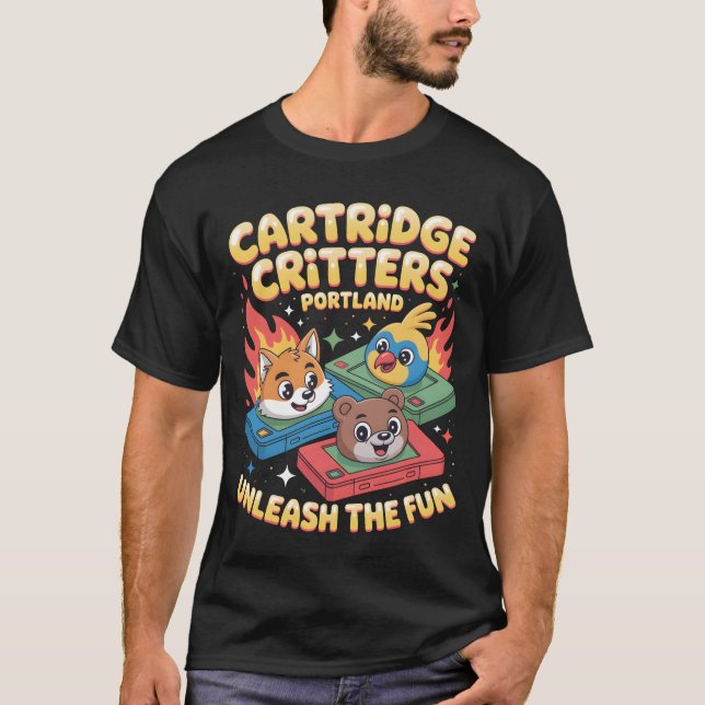 Cartridge Critters T-Shirt (Front)