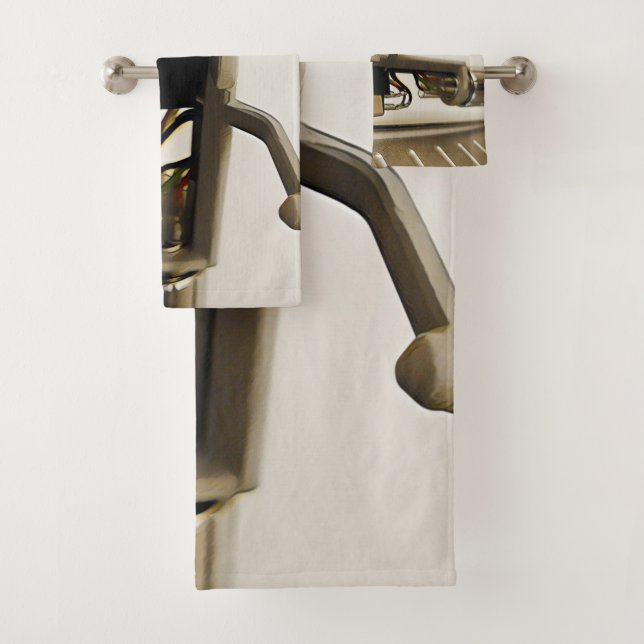 Cartridge macro shot - bath towel set (Insitu)