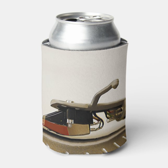 Cartridge macro shot - can cooler (Can Front)