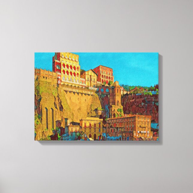 Cartridge macro shot - canvas print (Front)