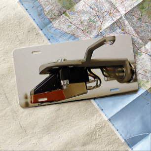 Cartridge macro shot - license plate