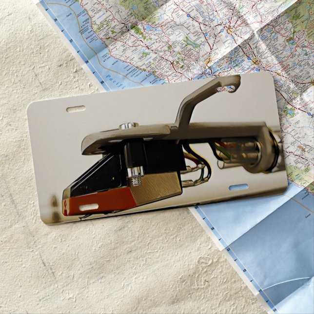 Cartridge macro shot - license plate (In Situ)