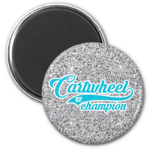 Cartwheel Champion Magnet