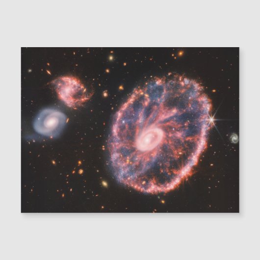 Cartwheel Galaxy, James Webb Space Telescope (Front)