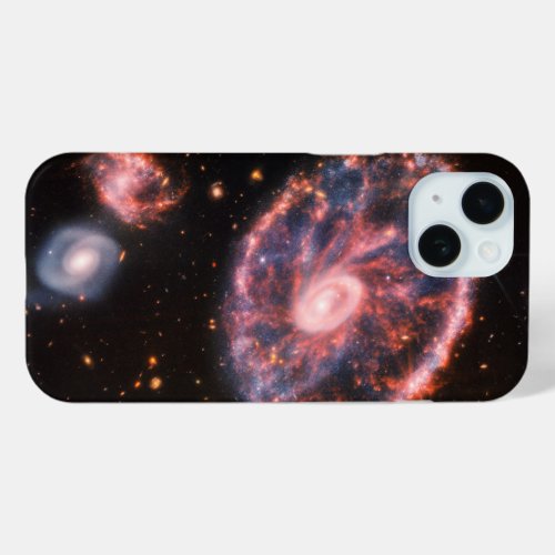 Cartwheel Galaxy James Webb Space Telescope iPhone 15 Case