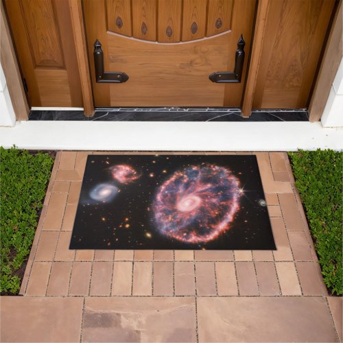 Cartwheel Galaxy James Webb Space Telescope Doormat