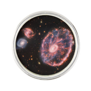 Cartwheel Galaxy, James Webb Space Telescope Lapel Pin