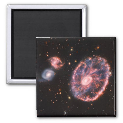 Cartwheel Galaxy James Webb Space Telescope Magnet