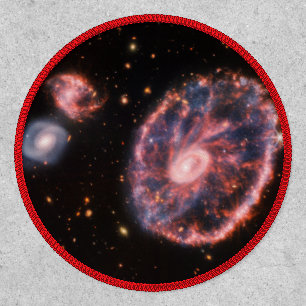 Cartwheel Galaxy, James Webb Space Telescope Patch