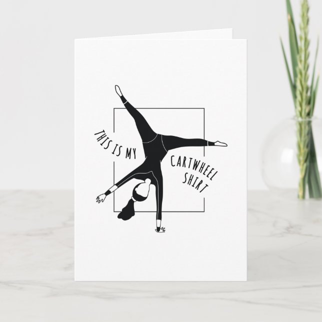 Cartwheel Shirt Card (Front)