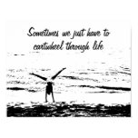 Cartwheel with Inspirational Quote | Poster Cartwheel with Inspirational Quote | Poster