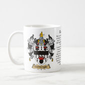 Cartwright Family Coat of Arms (Crest) including t Coffee Mug (Left)