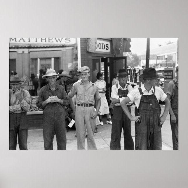Caruthersville Farmers, 1938 Poster (Front)