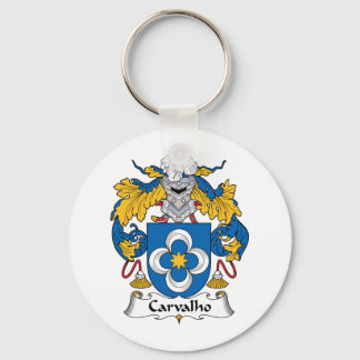 Carvalho Family Crest Keychain