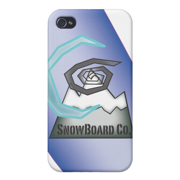 Carve snowboard co iPhone 4 covers