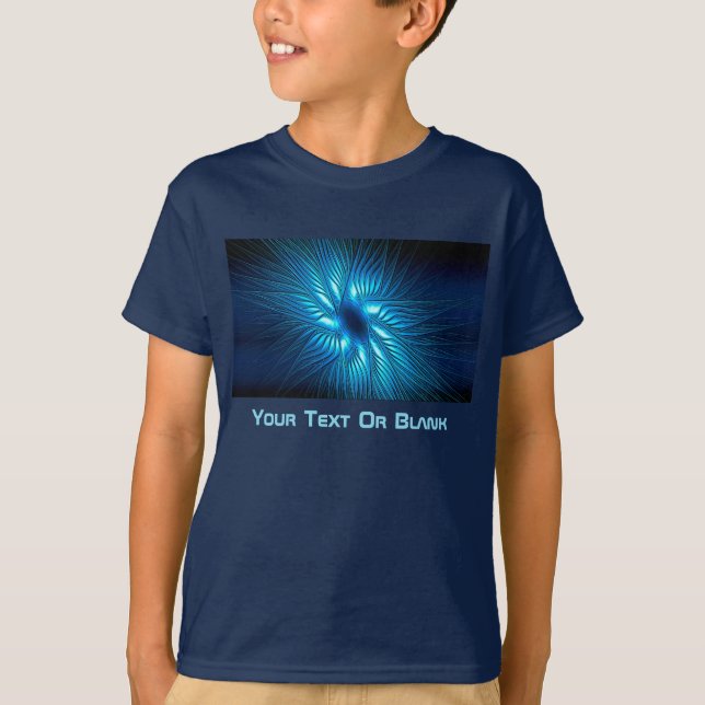 Carved Blue Star T-Shirt (Front)