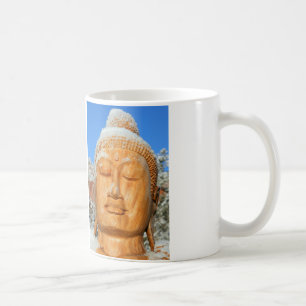 Carved Buddha mug