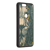 Carved Google Nexus 6p Bumper Wood CASE (Right)