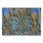 carved gravestone card (Front Horizontal)