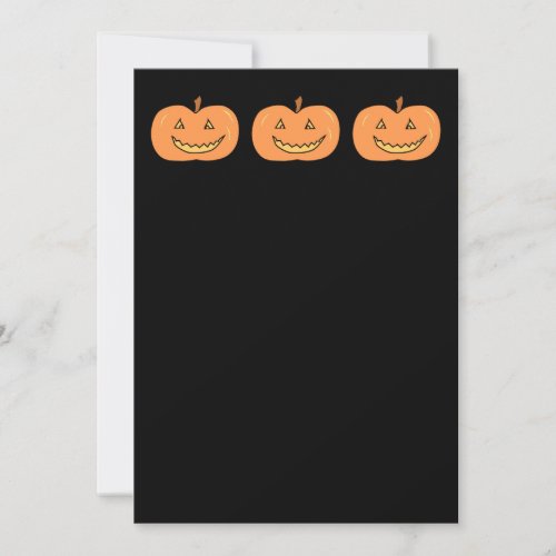 Carved Happy Pumpkin. Halloween. Announcements