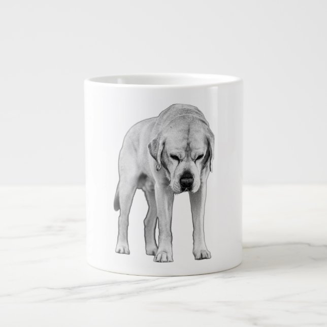 Carved in Shadow Giant Coffee Mug (Front)
