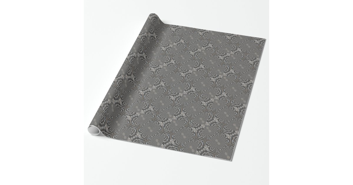 Carved Lead Crustal Wrapping Paper | Zazzle