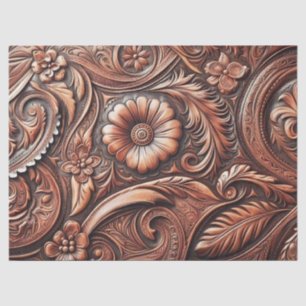 Carved Leather 7 Tissue Paper