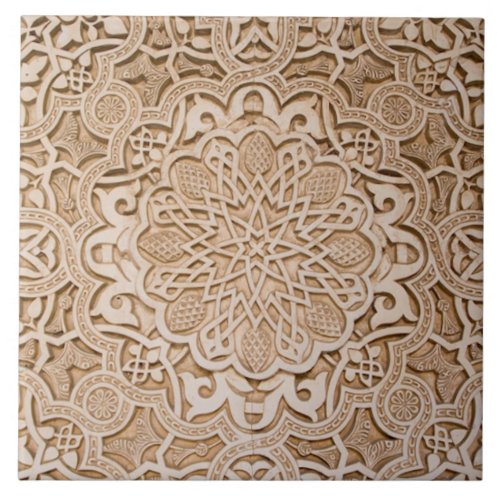 Carved Pattern Tile