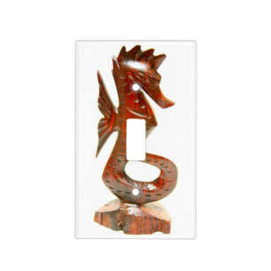 carved seahorse cover