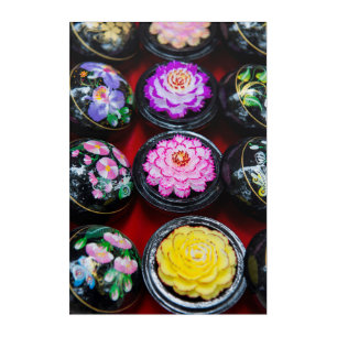 Carved Soap At Market Acrylic Print