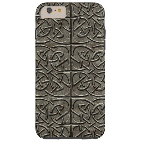 Carved Stone Connected Ovals Celtic Pattern Tough iPhone 6 Plus Case