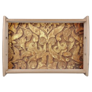 Carved stone elements geometric art photography  serving tray
