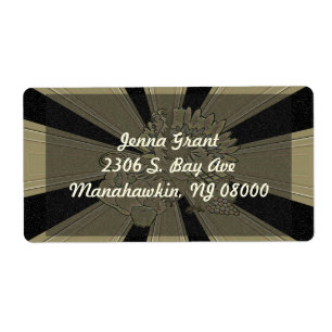Carved Thanksgiving Turkey - Label