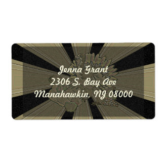 Carved Thanksgiving Turkey - Label