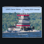 Carver Companies Tugs 2025 Calendar<br><div class="desc">Carver Companies 2025 On the Hudson River Calendar</div>