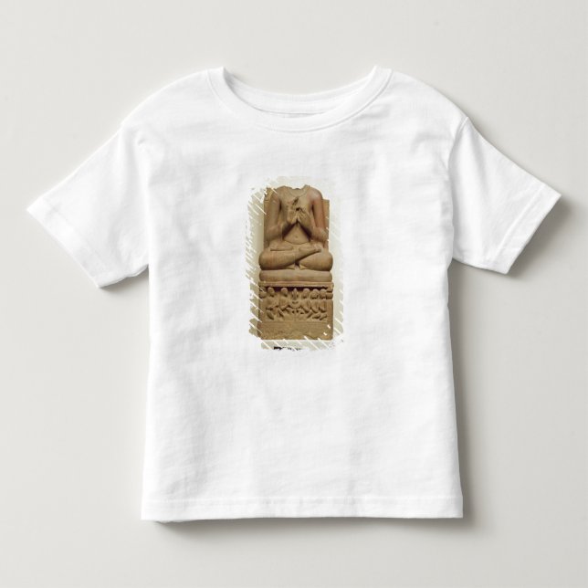 Carving of Buddha in the attitude of preaching a s Toddler T-shirt (Front)