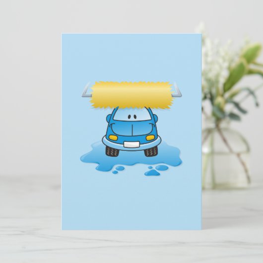 Carwash cartoon (Standing Front)