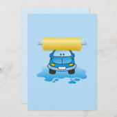 Carwash cartoon (Front/Back)