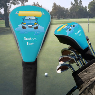 Carwash Cartoon Golf Head Cover
