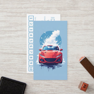 CARWASH customer loyalty punch card