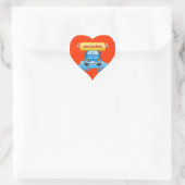 Carwash Heart Sticker (Bag)