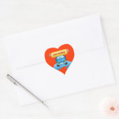 Carwash Heart Sticker (Envelope)
