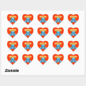 Carwash Heart Sticker (Sheet)