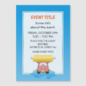 Carwash Pig Cartoon (Front)