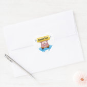 Carwash Pig Heart Sticker (Envelope)