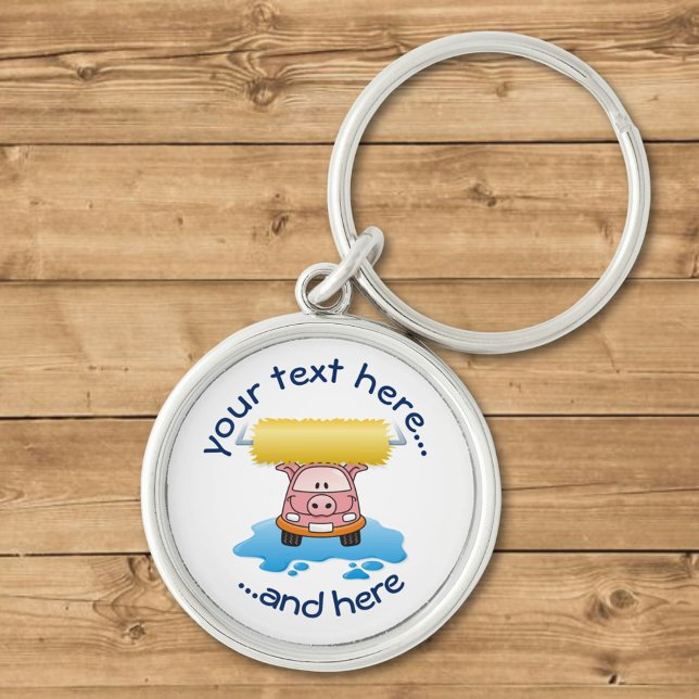Carwash Pig Keychain (Creator Uploaded)