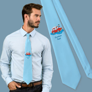 Carwashing Man Neck Tie