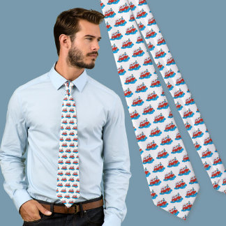 Carwashing Man Neck Tie