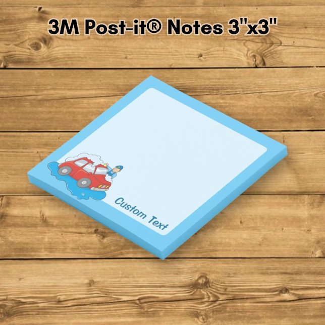 Carwashing Man Post-it Notes (Creator Uploaded)