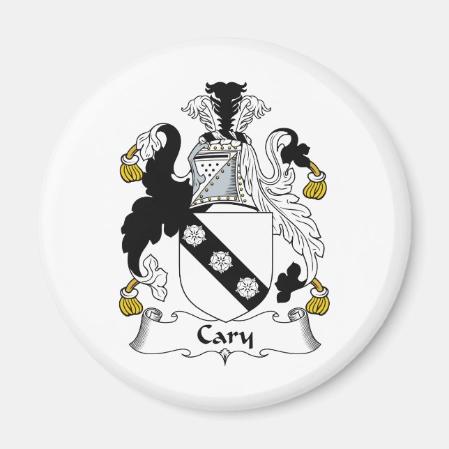 Cary Family Crest Magnet (Front)